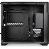 Thermaltake TR300 WS, Tower-Gehäuse schwarz/holz, Tempered Glass