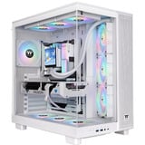 Thermaltake View 380 XL TG ARGB , Tower-Gehäuse weiß, Tempered Glass x 2