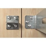 fischer Spanplattenschraube PowerFast 3,0x20 Halbrundkopf TX 200 Stück, mit Vollgewinde, Edelstahl A2