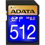 ADATA Premier Extreme SDXC SD8.0 512 GB, Speicherkarte schwarz, SD Express, UHS-I U3, Class 10, V30