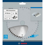 Bosch Professional PRO Aluminium cordless Kreissägeblatt, Ø 150mm, 52Z Bohrung 10mm, für Akku-Handkreissägen
