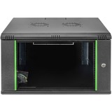 Digitus Wandgehäuse Dynamic Basic Serie - 600x600 mm (BxT), IT-Schrank schwarz, 7 Höheneinheiten