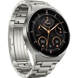 Huawei Watch GT 3 Pro Titanium, Smartwatch titan, 46mm; Armband: Edelstahl