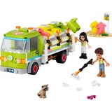 LEGO 41712 Friends Recycling-Auto, Konstruktionsspielzeug Spielzeug-Müllwagen mit Emma und River Friends Mini-Figuren
