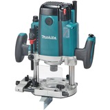 Makita Oberfräse RP2302FCXJ blau/schwarz, 2.300 Watt, MAKPAC Gr.4, inkl. 12-teiliges Fräser-Set
