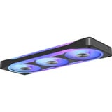 NZXT F360U Ultra RGB, Gehäuselüfter schwarz, Single Frame, 360 mm