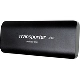 Patriot Transporter Portable SSD 4 TB, Externe SSD schwarz, USB-C 3.2 Gen 2 (10 Gbit/s)