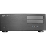 SilverStone SST-GD08B, HTPC-Gehäuse schwarz, Retail