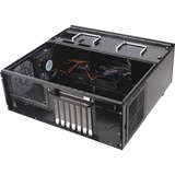 SilverStone SST-GD08B, HTPC-Gehäuse schwarz, Retail