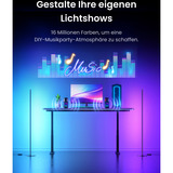 SwitchBot Floor Lamp smarte Stehlampe, LED-Lampe schwarz