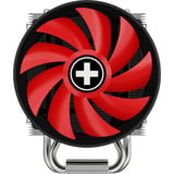 Xilence M404PRO, CPU-Kühler schwarz/rot, 120 mm