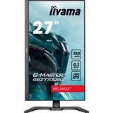 iiyama G-Master GB2770QSU-B6 Red Eagle, Gaming-Monitor 68.6 cm (27 Zoll), schwarz (matt), WQHD, Fast IPS, Ergonomischer, höhenverstellbarer Standfuß, 180Hz Panel