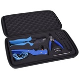 Alphacool Eistools Crimping Kit, Zangen-Set blau, 12-teilig