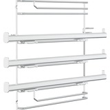 BEKO 3-fach Teleskopauszug, Backofenauszug silber