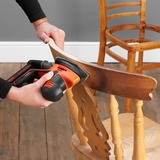 BLACK+DECKER Akku-Dreieckschleifer Mouse BDCDS18N, 18Volt, Deltaschleifer orange/schwarz, ohne Akku und Ladegerät