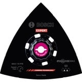 Bosch Professional Expert Carbide Schleifplatte MAVZ 116 RT6 MultiMaterial, Ø 116mm, Schleifscheibe Starlock Max, K60