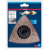 Bosch Professional Expert Carbide Schleifplatte MAVZ 116 RT6 MultiMaterial, Ø 116mm, Schleifscheibe Starlock Max, K60