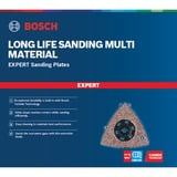 Bosch Professional Expert Carbide Schleifplatte MAVZ 116 RT6 MultiMaterial, Ø 116mm, Schleifscheibe Starlock Max, K60