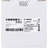 Bosch Professional PRO R574 X-LOCK Fiberschleifscheibe, Ø 125mm, K60 Bohrung 22,23mm