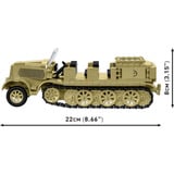 COBI Sd.Kfz.8 und 8.8 cm Flak 36, Konstruktionsspielzeug 