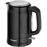 Cloer Edelstahl-Wasserkocher 4520 schwarz, 1,7 Liter