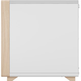 Fractal Design Summit Chalk White TG Clear Tint, Tower-Gehäuse weiß/holz