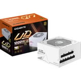 GIGABYTE GP-UD1000GM PG5 V2 ICE, PC-Netzteil weiß, 1x 12-Pin High Power GPU, 5x PCIe, Kabel-Management, 1000 Watt