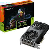 GIGABYTE GeForce RTX 5060 WINDFORCE OC 8G, Grafikkarte DLSS 4, 3x DisplayPort, 1x HDMI 2.1