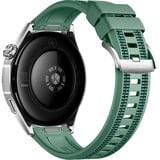 Huawei Watch GT 6 46mm (Atum-B19W), Smartwatch silber, grünes Nylonarmband