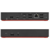 Lenovo ThinkPad USB-C Dockingstation Generalüberholt schwarz, HDMI, DisplayPort, USB
