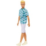 Mattel Barbie Ken Fashionistas Puppe #211 mit blondem Haar und Kaktus-T-Shirt 