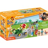 PLAYMOBIL 70919 DUCK ON CALL Notarzt Action. Hilf dem Rennfahrer!, Konstruktionsspielzeug 