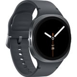 SAMSUNG Galaxy Watch8, Smartwatch dunkelgrau, 40 mm, Sport Band S/M