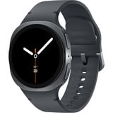 SAMSUNG Galaxy Watch8, Smartwatch dunkelgrau, 40 mm, Sport Band S/M