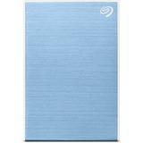 Seagate One Touch mit Kennwort 1 TB, Externe Festplatte hellblau, Micro-USB-B 3.2 Gen 1 (5 Gbit/s)