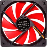 Xilence Performance C Series 120x120x25, Gehäuselüfter schwarz/rot