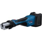 Bosch Professional Akku-Presswerkzeug GPT 18V-32 Professional solo, 18Volt, Kit M, Pressmaschine blau, ohne Akku und Ladegerät, 3 Pressbacken Standard M, in L-BOXX
