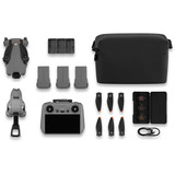 DJI Mini 5 Pro Fly More Combo Plus (DJI RC2), Drohne hellgrau, Mechanische 3-Achsen-Kardanaufhängun