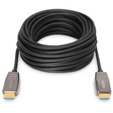 Digitus HDMI AOC Hybrid Glasfaserkabel, UHD 8K schwarz, 10 Meter