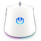 ENDORFY GEM Onyx White, Gaming-Maus weiß/grau