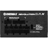 Enermax REVOLUTION D.F.X 850W, PC-Netzteil schwarz, 2x 12VHPWR, 4x PCIe, Kabel-Management, 850 Watt