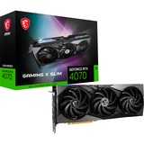 MSI GeForce RTX 4070 GAMING X SLIM 12G, Grafikkarte DLSS 3, 3x DisplayPort, 1x HDMI 2.1a