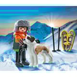 PLAYMOBIL 71741 My Life Wanderer mit Bernhardiner, Konstruktionsspielzeug 