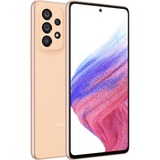 SAMSUNG Galaxy A53 5G 128GB, Handy Awesome Peach, Android 12, Dual-SIM, 6 GB