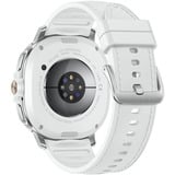 SAMSUNG Galaxy Watch8 Classic, Smartwatch weiß, 46mm, Bluetooth, Hybrid-Armband