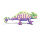 Schleich Die Schule der magischen Tiere - Caspar das Chamäleon in Regenbogenfarben, Spielfigur 