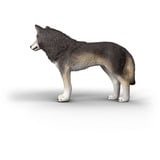 Schleich Wild Life Amerikanischer Wolf, Spielfigur 