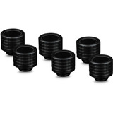 Thermal Grizzly DeltaMate Fitting – HT16, Verbindung schwarz, 6er Pack
