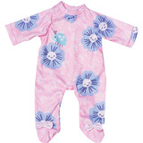 ZAPF Creation BABY born® Strampler Blumen 43cm, Puppenzubehör 