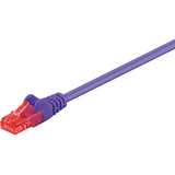 goobay CAT 6 Patchkabel, U/UTP 10,0m violett